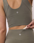 Soft-Motion 5" Bike Short in Olive