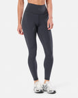 Soft-Motion Full Length Legging in Midnight Grey