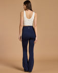Soft-Motion Flare Legging in Twilight Navy