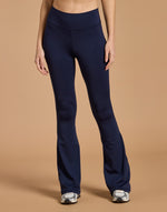 Soft-Motion Flare Legging in Twilight Navy