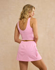 Soft-Motion Tank in Pink Blossom