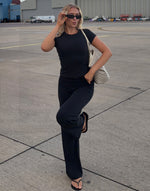 Soft-Motion Tee in Black