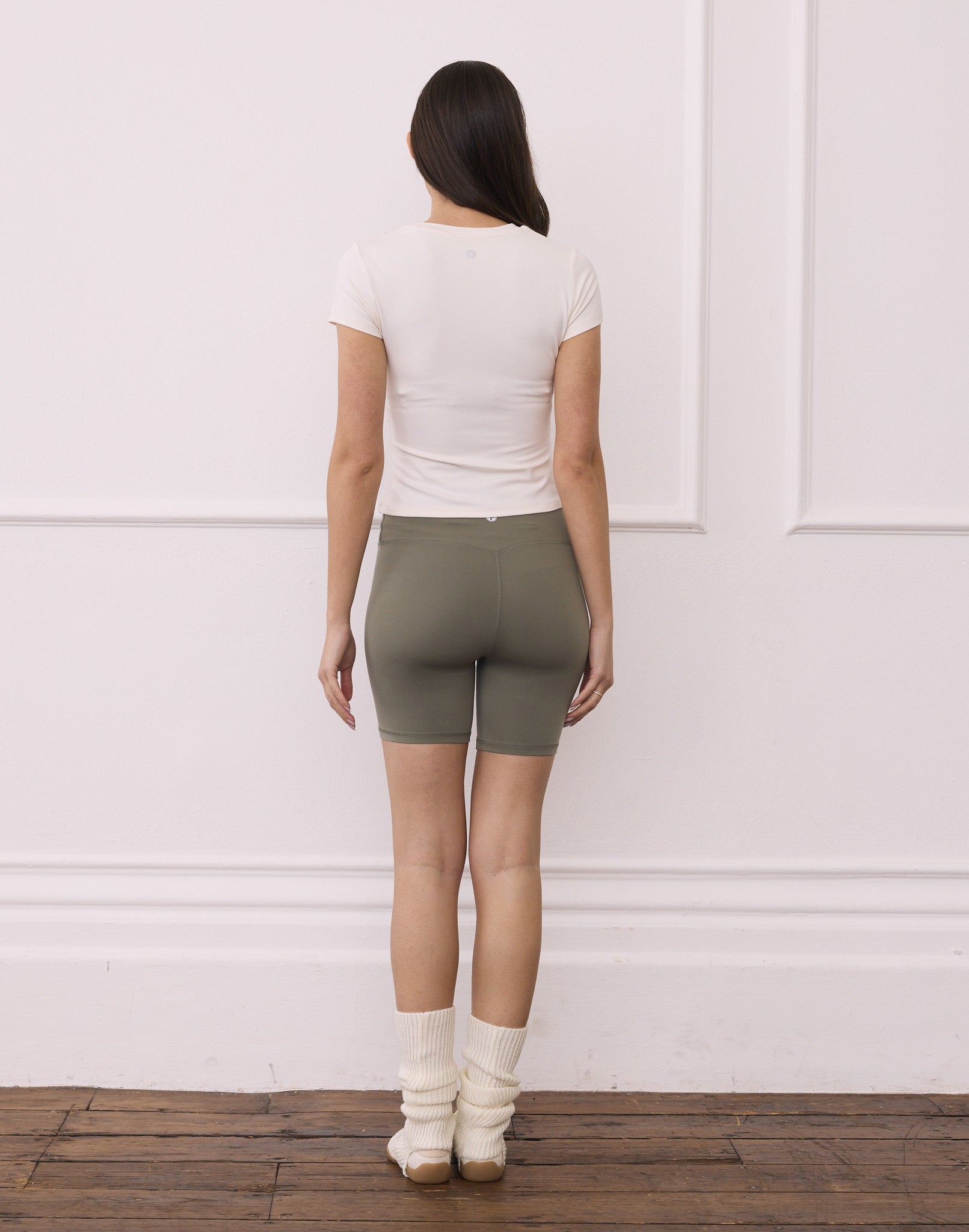 Soft-Motion Tee in Warm White