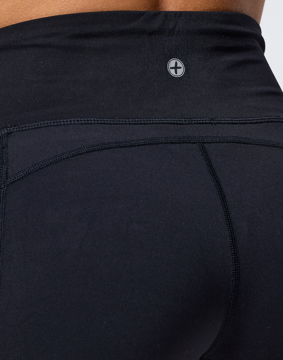 All-In 3.5" Mesh Shorts in Black