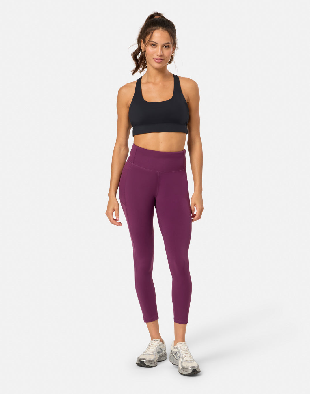 Swift Full Length Legging in Sangria