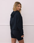 Relaxed Hoodie in Black