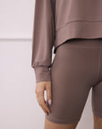 Relaxed Hoodie in Pebble