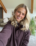 Snap Collar Sierra Sweatshirt in Mocha Bean