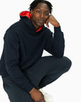 Sierra Fleece Hoodie in Obsidian - Hoodies - Gym+Coffee IE