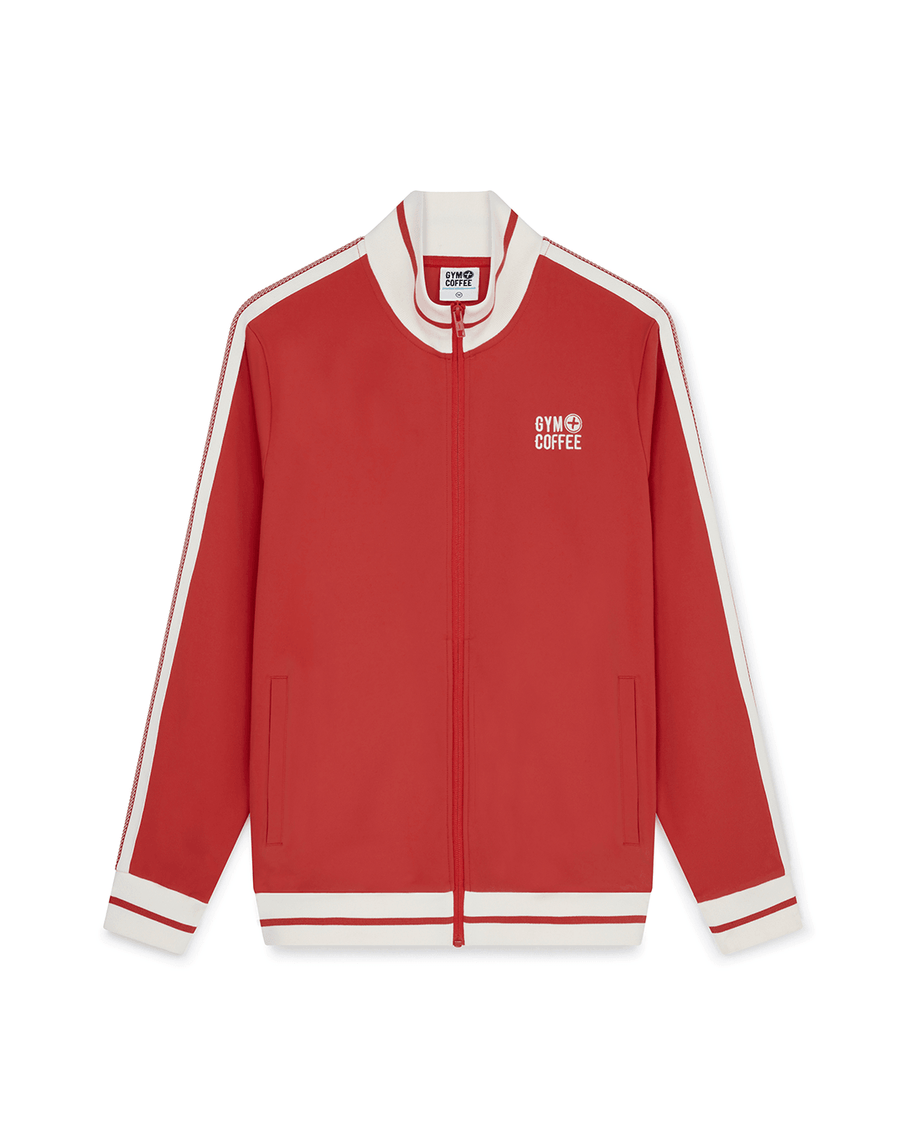 Crimson red jacket clearance