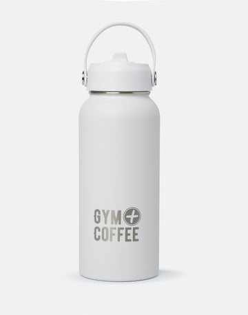 1L Hydrate Water Bottle in White
