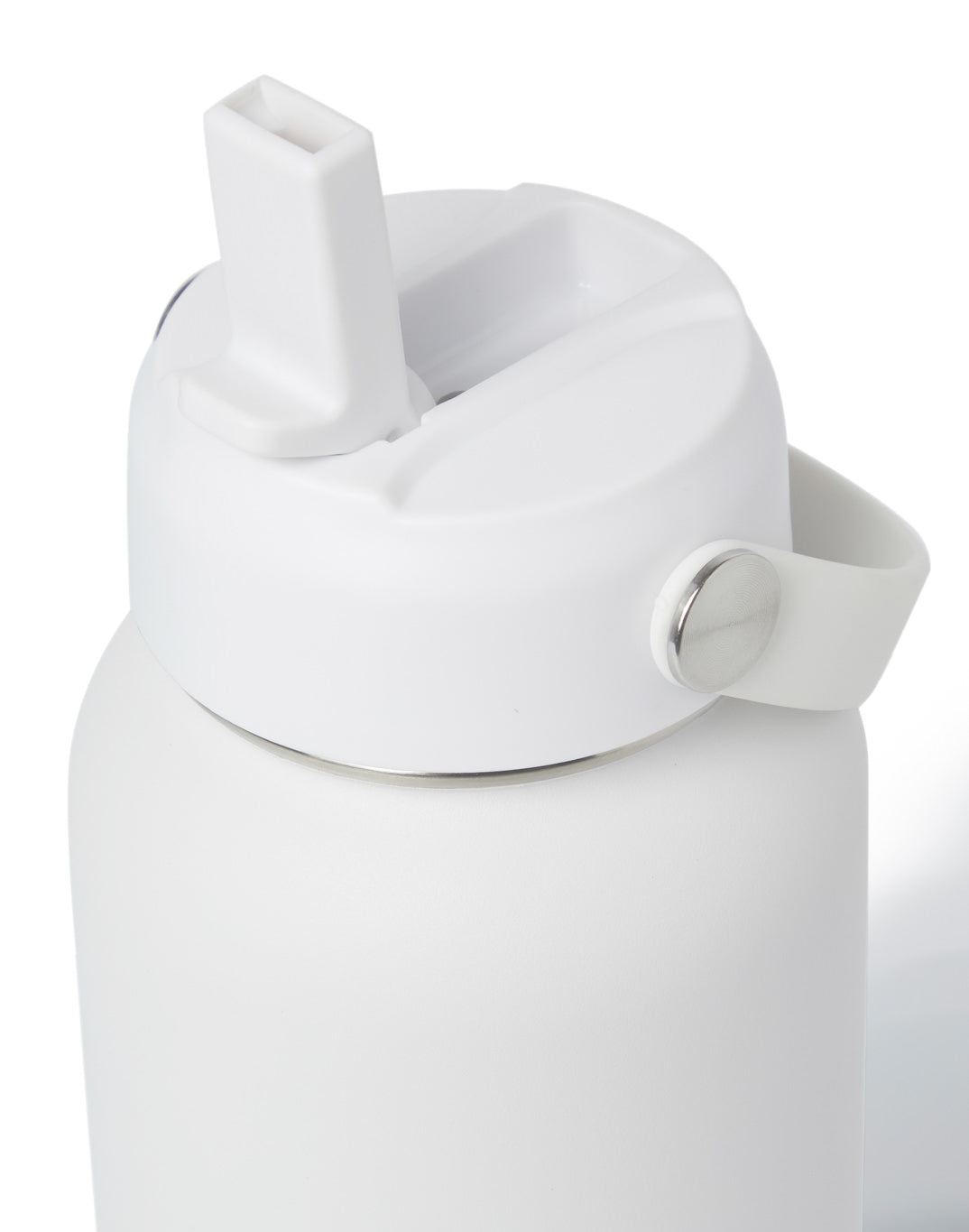 1L Hydrate Water Bottle in White