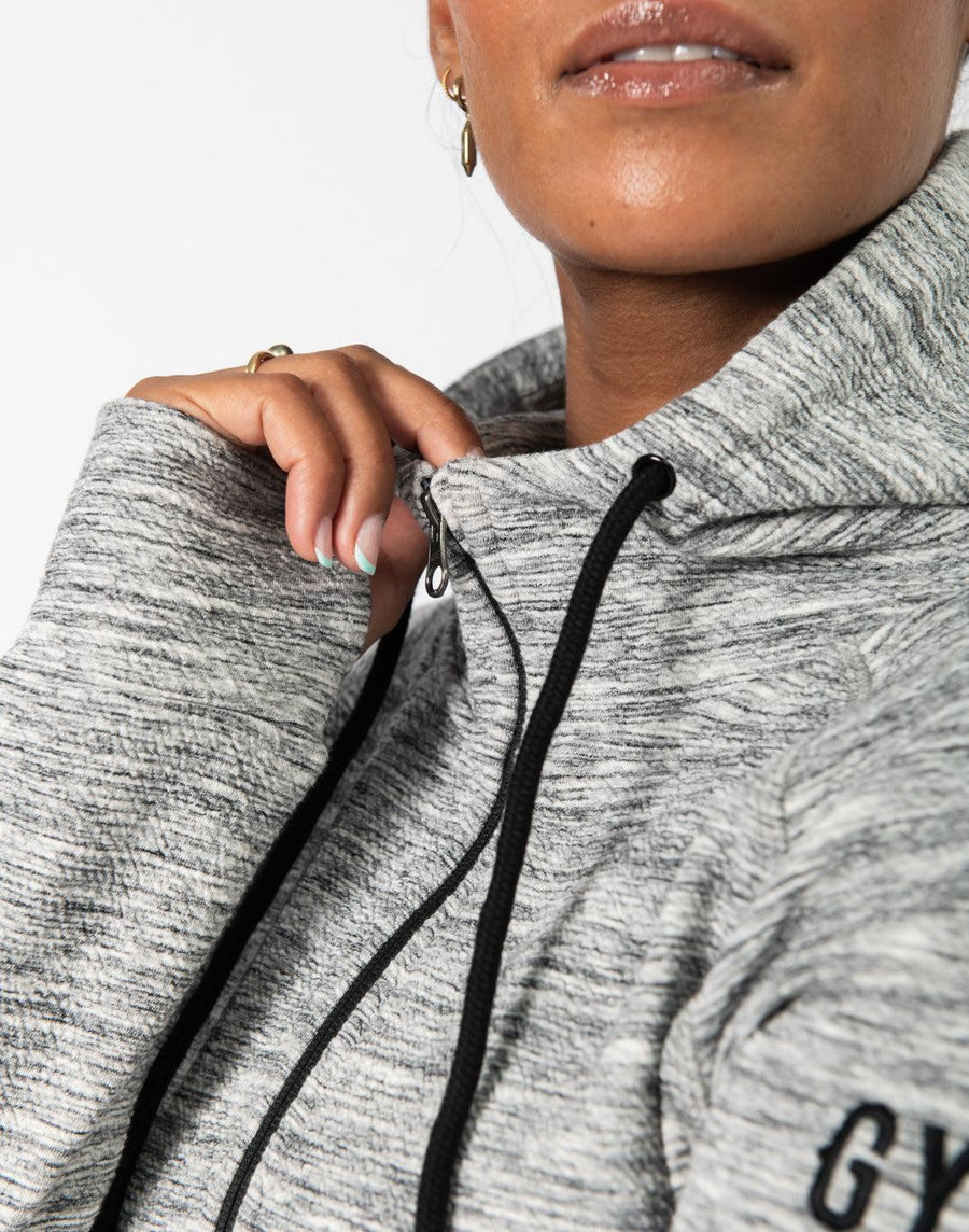 Grey Fleck Hoodie - Hoodies - Gym+Coffee IE