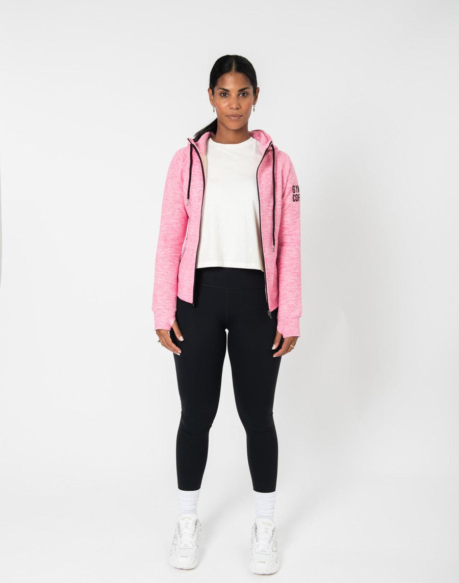 Pink Fleck Hoodie - Hoodies - Gym+Coffee IE