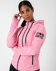 Pink Fleck Hoodie - Hoodies - Gym+Coffee IE