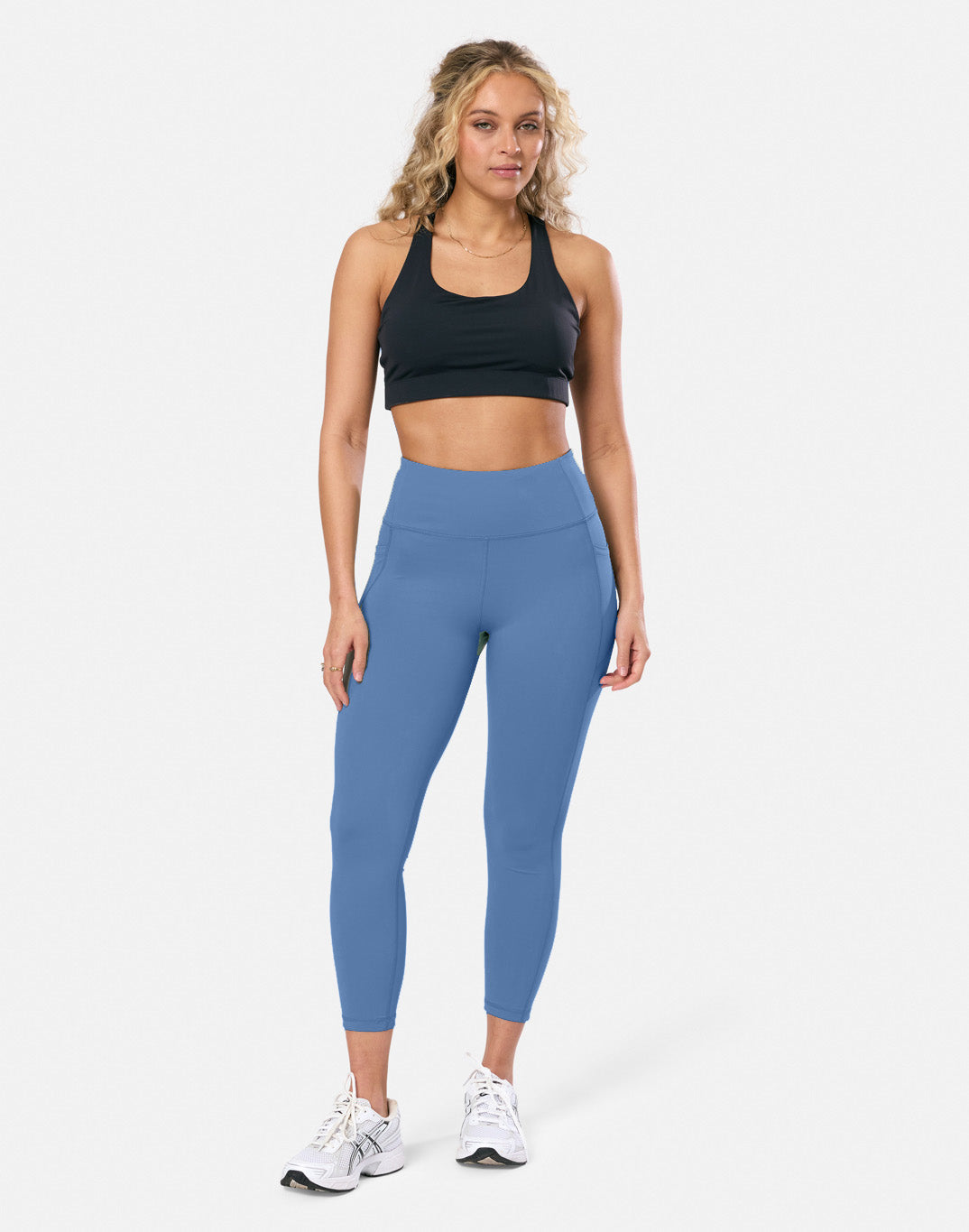 Relentless 7/8 Legging in Oasis Blue