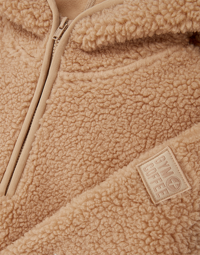 Kids Industry Fleece in Sandstone