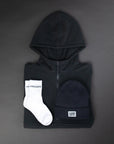 The Half Zip Hooded Polar Fleece Gift Box