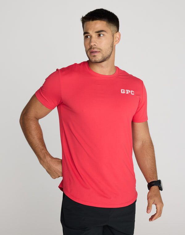 GPC Train Speed Tee in Power Red