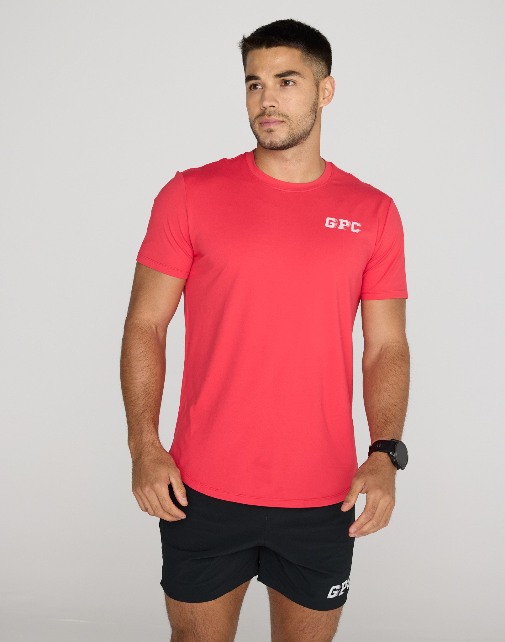 GPC Train Speed Tee in Power Red