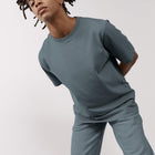 The Oversized Tee in Slate Grey - T-Shirts - Gym+Coffee IE