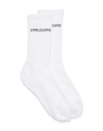 Full Length Everyday Sock in White - Socks - Gym+Coffee IE