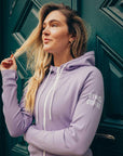 Chill Zip Hoodie in Lilac - Hoodies - Gym+Coffee IE