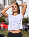 Crucial Tee in White - T-Shirts - Gym+Coffee IE