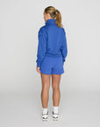 Daily Snap Collar Sweatshirt in Tidal Blue