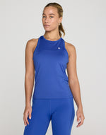 Relentless Racer Back Vest in Tidal Blue