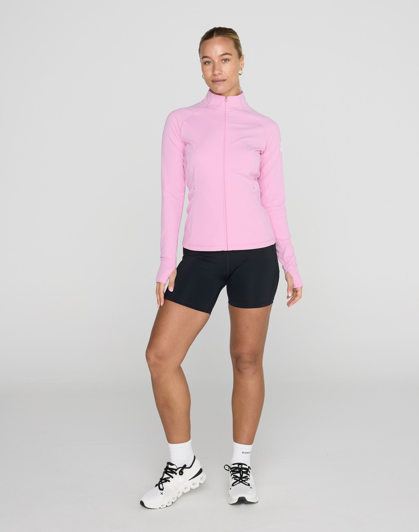 Relentless Full Zip in Pink Blossom