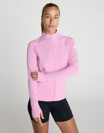 Relentless Full Zip in Pink Blossom