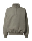 Snap Collar Sierra Sweatshirt in Olive