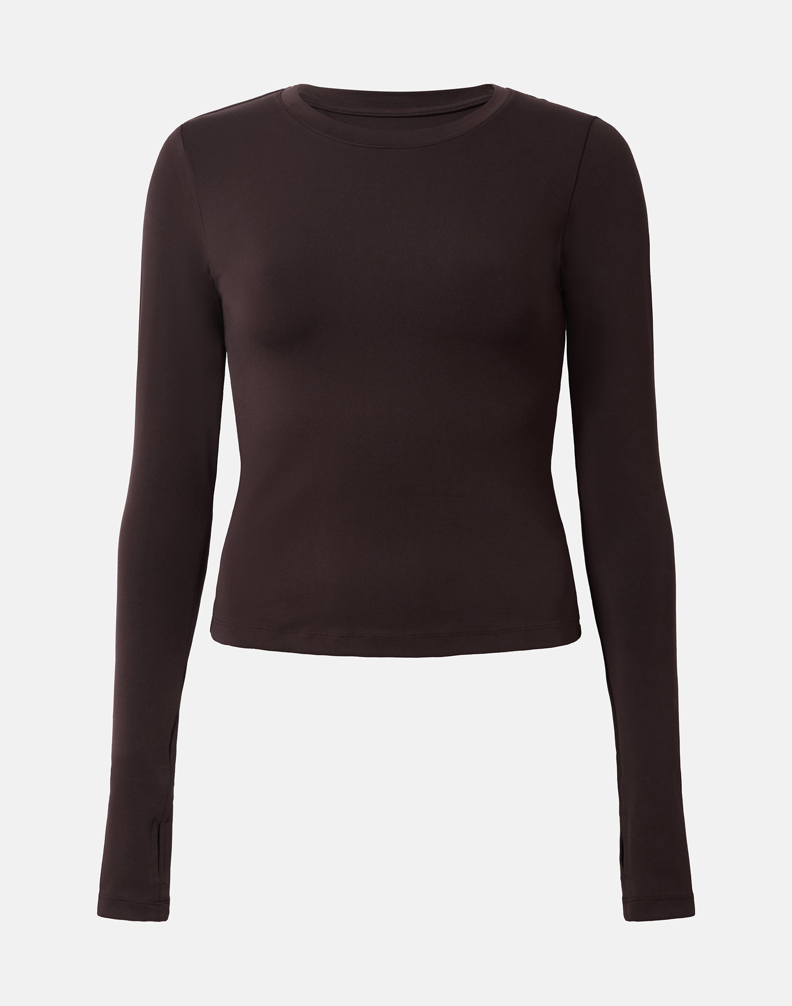 Soft-Motion Long Sleeve in Mocha Bean