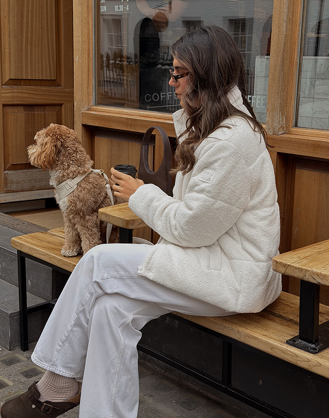 Cloud Puffer Jacket in Marshmallow