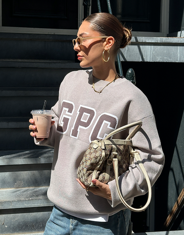 Knit Crew in Hazelnut