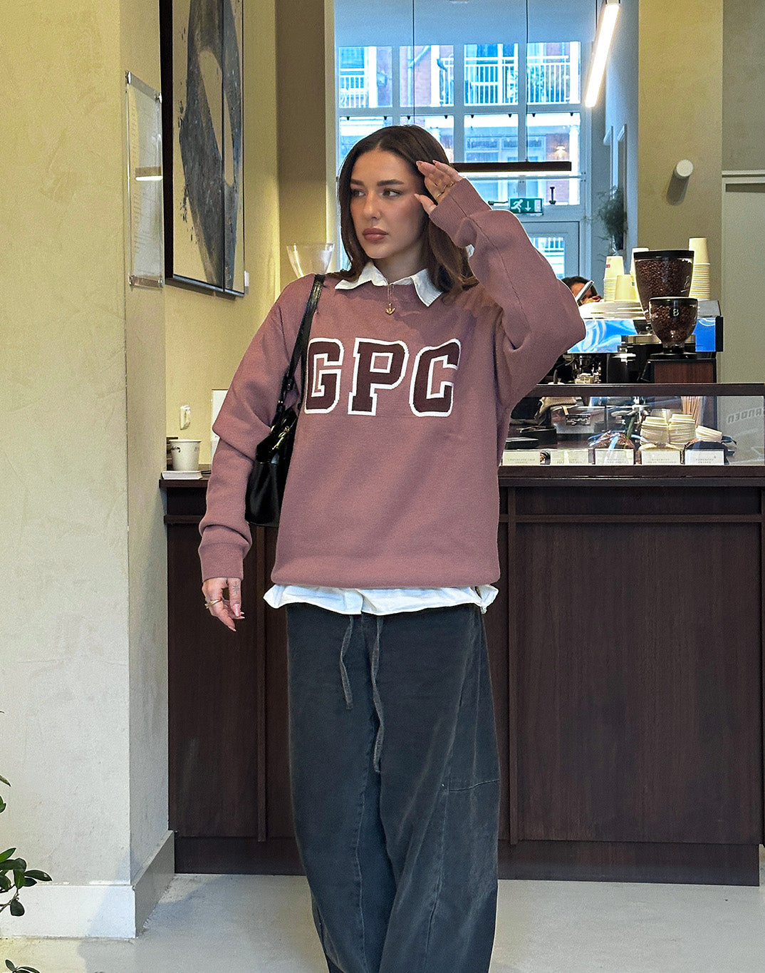 Knit Crew in Terra Rose