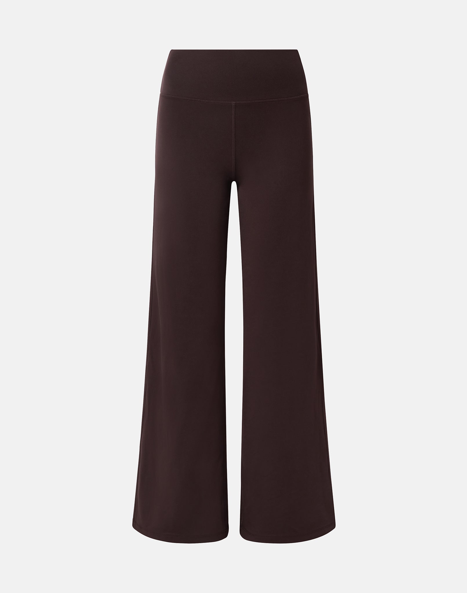 Wide Leg Legging in Mocha Bean