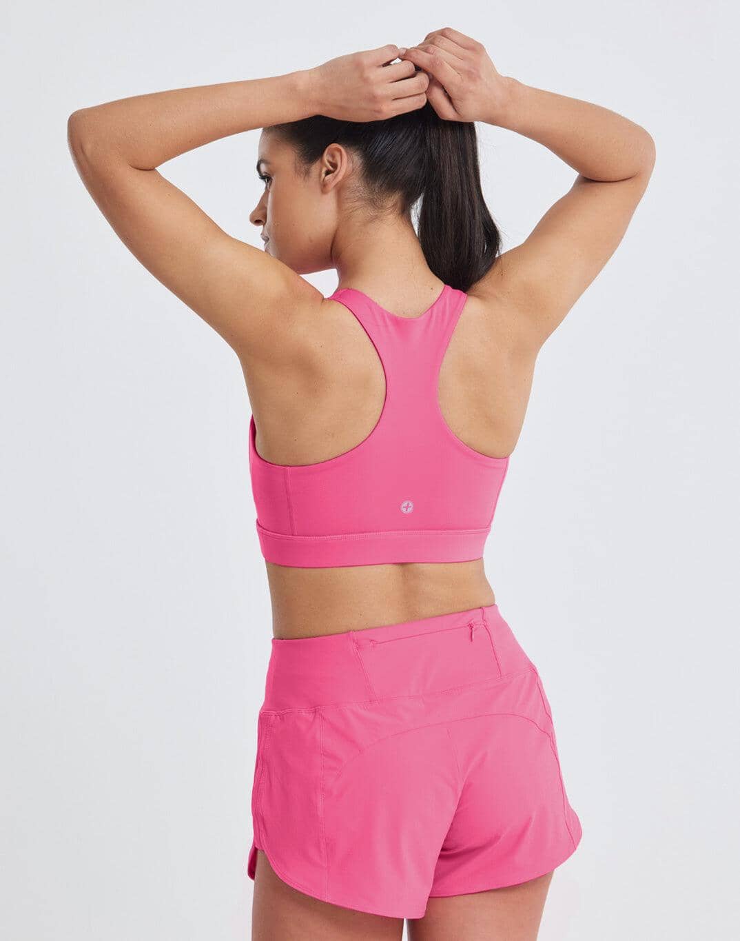 All-In V-Neck Bra in Flash Pink - Bras - Gym+Coffee IE