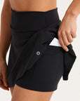 Base Skort in Black - Shorts - Gym+Coffee IE