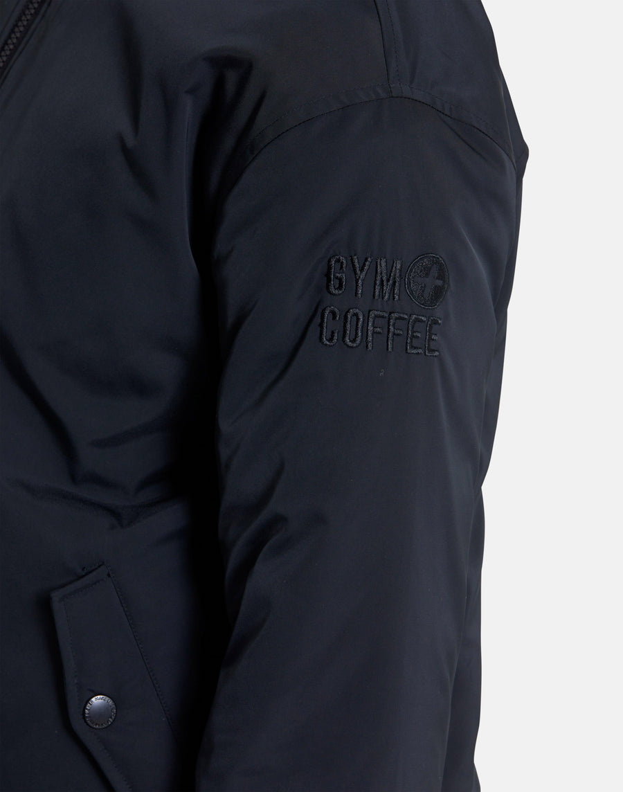 Blaze Bomber Jacket in Jet Black - Outerwear - Gym+Coffee IE