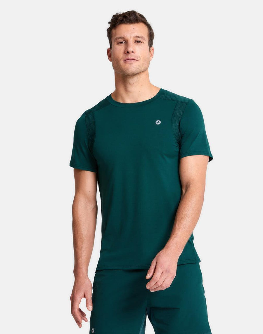 Celero Tee in Pine Green - T-Shirts - Gym+Coffee