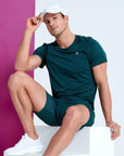 Celero Tee in Pine Green - T-Shirts - Gym+Coffee IE