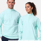 Chill Half Zip in Mint - Sweatshirts - Gym+Coffee IE