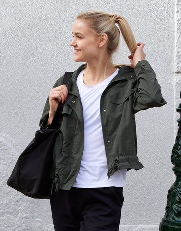 Embassy Jacket in Khaki - Outerwear - Gym+Coffee IE