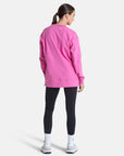 Chill Longline Crew in Empower Pink - Sweatshirts - Gym+Coffee IE