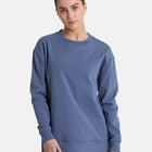 Chill Longline Crew in Thunder Blue - Sweatshirts - Gym+Coffee IE