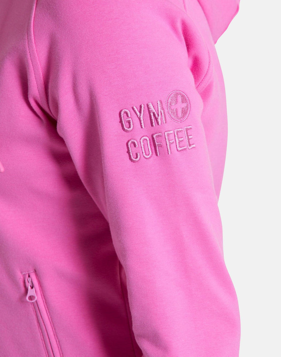 Essential Zip Hoodie in Empower Pink - Hoodies - Gym+Coffee IE