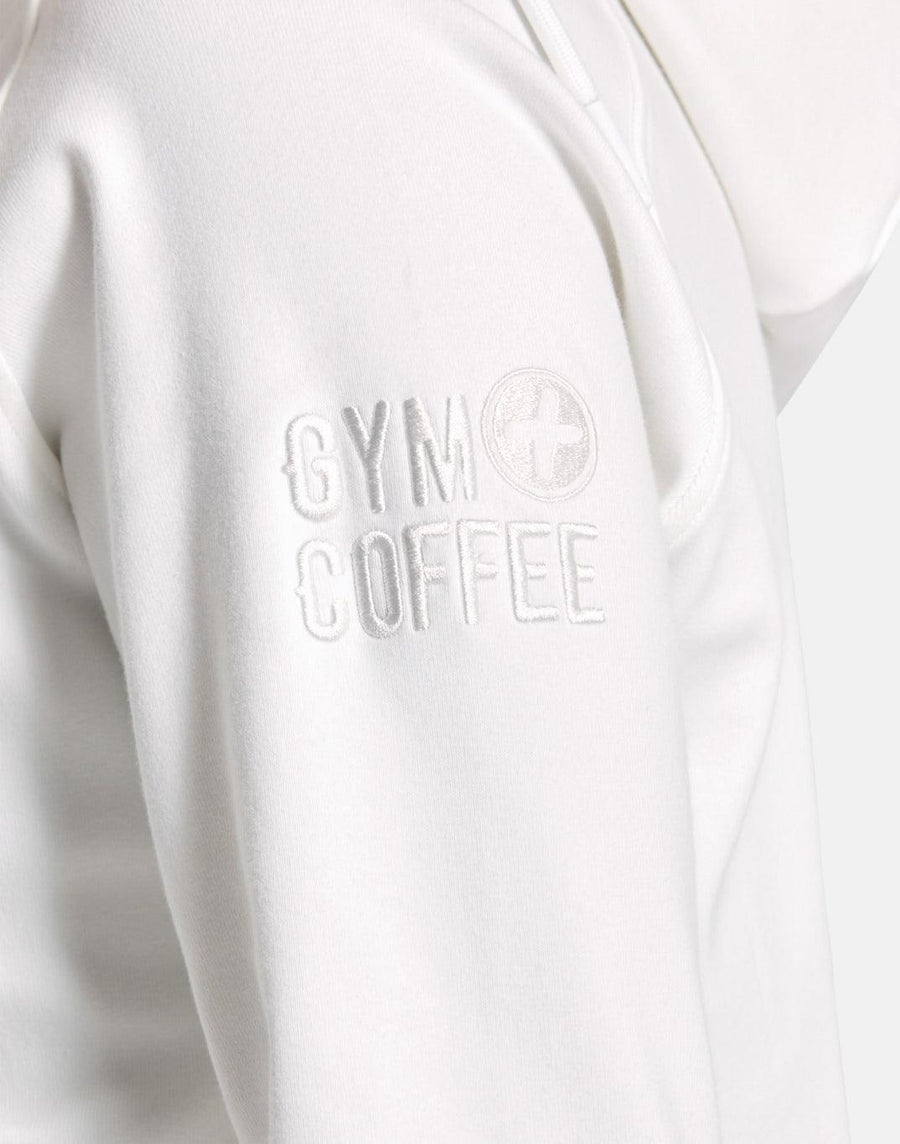 Chill Zip Hoodie in Ivory White - Hoodies - Gym+Coffee IE