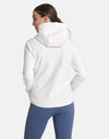 Chill Zip Hoodie in Ivory White